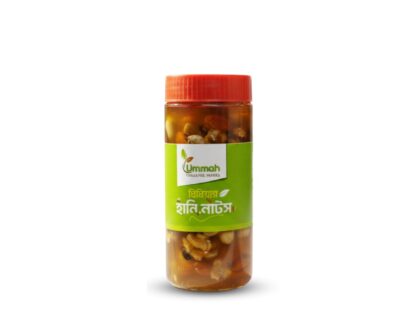 হানি নাট কাঁচের বয়ামে ১০০০ গ্রাম | Honey Nut Glass Jar 1000g